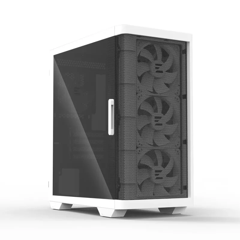 Zalman M4 WHITE kompiuterio korpusas Mini Tower juoda, balta