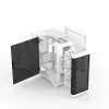 Zalman M4 WHITE kompiuterio korpusas Mini Tower juoda, balta
