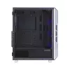 Zalman I3 Neo ATX vidutinio dydžio bokšto PC korpusas su tinkliniu priekiu efektyviam aušinimui, iš anksto sumontuoti 3 ventiliatoriai, Midi bokštas, juodas