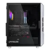 Zalman I3 Neo ATX vidutinio dydžio bokšto PC korpusas su tinkliniu priekiu efektyviam aušinimui, iš anksto sumontuoti 3 ventiliatoriai, Midi bokštas, juodas