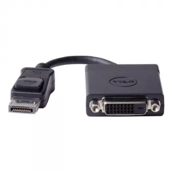 DELL 470-AANH vaizdo kabelio adapteris Displayport M DVI-D FM Juoda