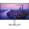 DELL UltraSharp U2725QE kompiuterio monitorius 68,6 cm (27 coliai) 3840 x 2160 pikselių 4K Ultra HD LCD juoda, sidabrinė