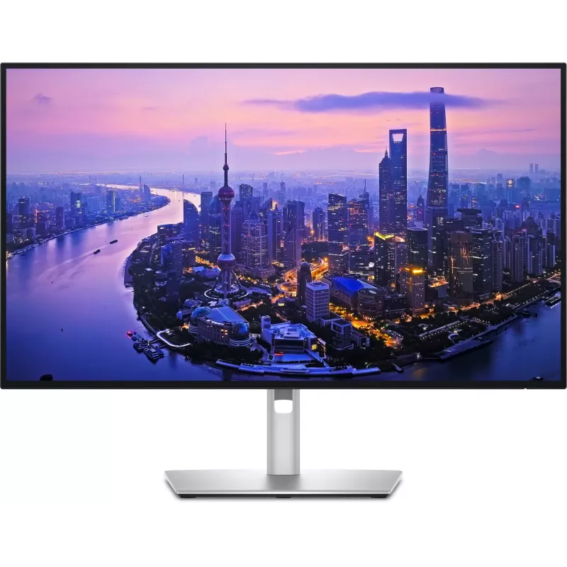 DELL UltraSharp U2725QE kompiuterio monitorius 68,6 cm (27 coliai) 3840 x 2160 pikselių 4K Ultra HD LCD juoda, sidabrinė