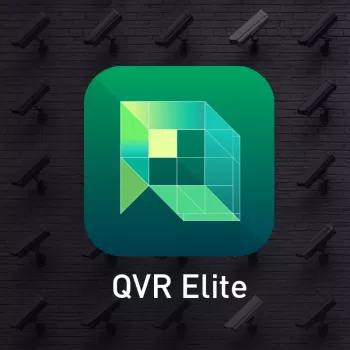 QNAP QVR Elite, IP, NAS Series (QTS 5.0.0+, QuTS hero 5.0.0+), 1024 MB, 21,5 g, 1,58 mm, 122,5 mm