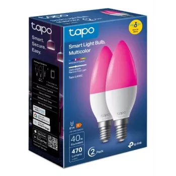 “TP-Link” išmanioji lemputė, įvairiaspalvė, 4,8 W, 40 W, E14, 470 lm, 25000 val., įvairi