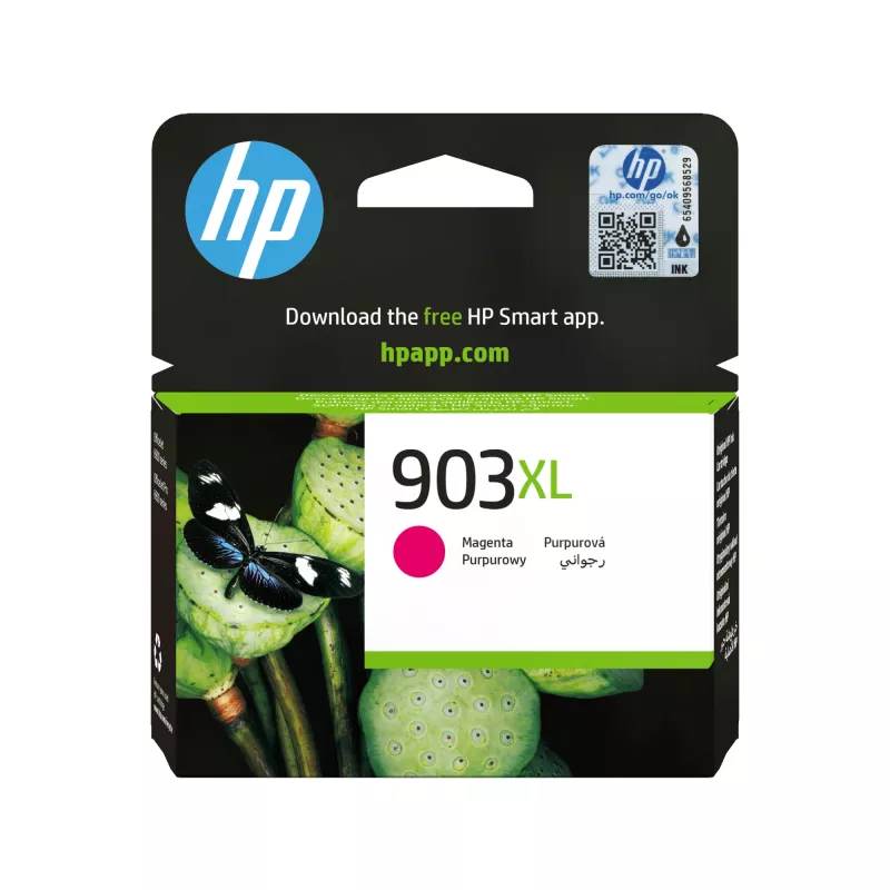 HP 903XL didelio našumo purpurinis Originalius rašalo kasetė, purpurinė, 1 vnt., 750 puslapių