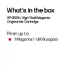 HP 963XL didelio našumo purpurinis Originalius rašalo kasetė, purpurinė, 1 vnt., 1600 puslapių