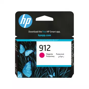 HP 912 Magenta Originali rašalo kasetė, Magenta, 1 vnt., 315 puslapių