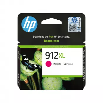 HP 912XL didelio našumo purpurinis Originalius rašalo kasetė, purpurinis, 1 vnt., 700 puslapių