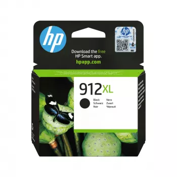 HP 912XL didelio našumo juodas Originalius rašalo kasetė
