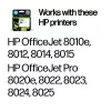 HP 912XL didelio našumo juodas Originalius rašalo kasetė