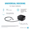 HP USB-C dokas G5 laidinis USB 3.2 Gen 1 Type-C juodas 100W