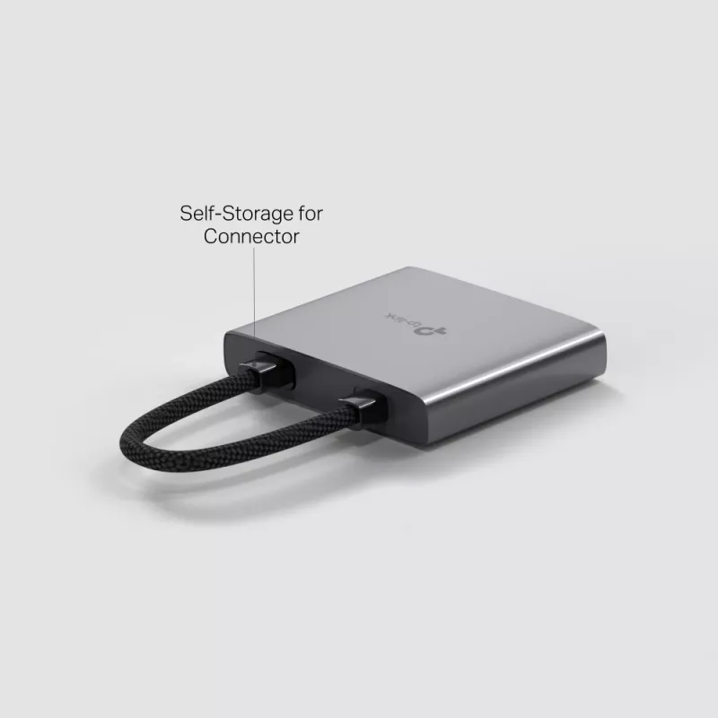 TP-Link UH3020C sąsajos šakotuvas USB Type-C 5000 Mbit/s Pilka