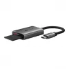 TP-Link UA430C kortelių skaitytuvas USB 3.2 Gen 1 (3.1 Gen 1) Type-C pilkas