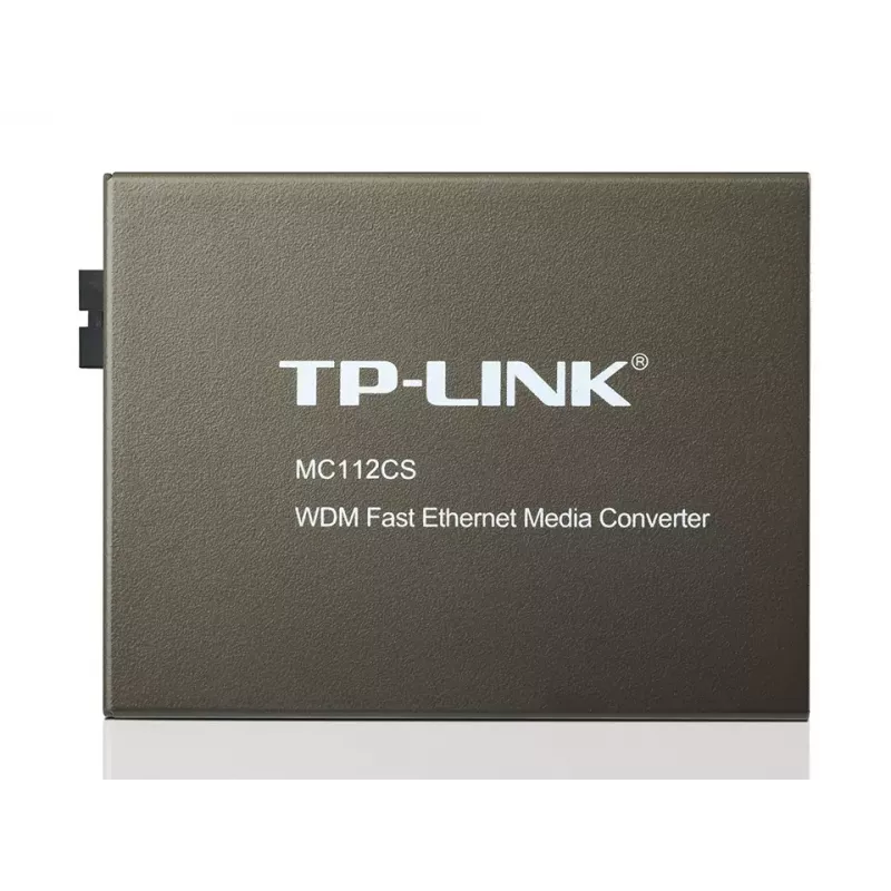 TP-Link MC112CS tinklo medijos keitiklis 100 Mbit/s vienmodis Juodas