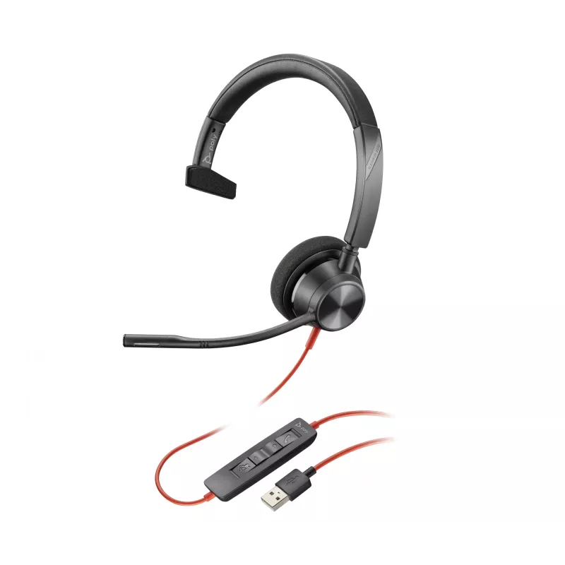 HP Poly Poly Juodawire 5220 Stereo USB-A ausinės