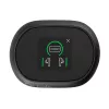 HP Poly Voyager Free 60+ UC Carbon Juoda ausinukai +BT700 USB-C adapteris +jutiklinio ekrano įkrovimo dėklas