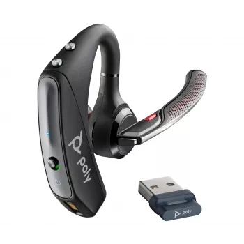 HP Poly Voyager 5200 USB-A Bluetooth ausinės +BT700 laidelis