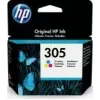 HP 305 1 vnt. Originalios standartinės talpos žalsvai mėlynos, purpurinės, geltonos spalvos