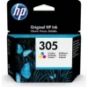 HP 305 1 vnt. Originalios standartinės talpos žalsvai mėlynos, purpurinės, geltonos spalvos