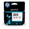 HP 305 1 vnt. Originalios standartinės talpos žalsvai mėlynos, purpurinės, geltonos spalvos