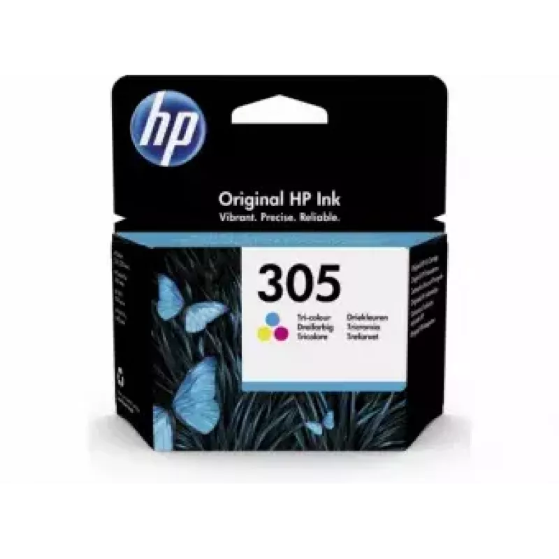 HP 305 1 vnt. Originalios standartinės talpos žalsvai mėlynos, purpurinės, geltonos spalvos