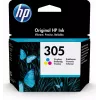 HP 305 1 vnt. Originalios standartinės talpos žalsvai mėlynos, purpurinės, geltonos spalvos
