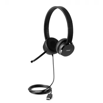 Lenovo 4XD0X88524 ausinės / laisvų rankų įranga Laidinis Ant galvos Office/Call center Juoda