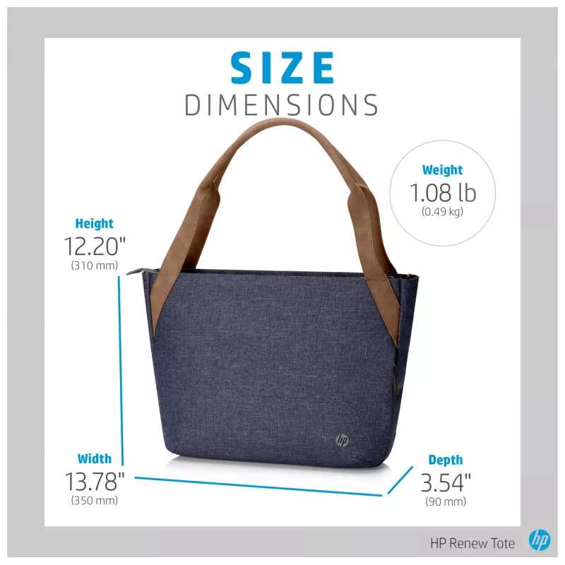 Toploader krepšys HP Renew 14 Navy Tote