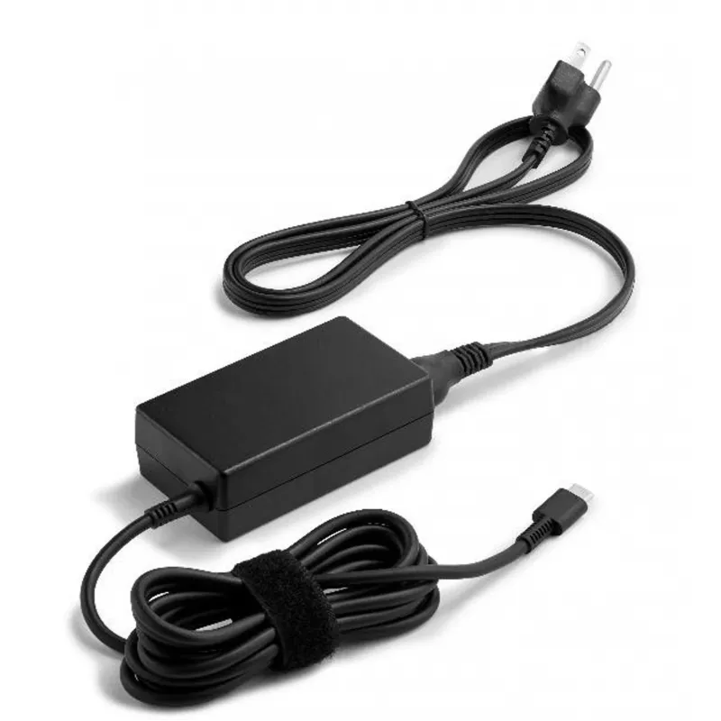 HP 65W USB-C LC maitinimo adapteris nešiojamam kompiuteriui skirtas naudoti patalpose 65W juodas