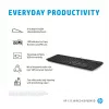 Laidinė klaviatūra HP 125 — pilno dydžio (100 %), USB, membraninė, juoda