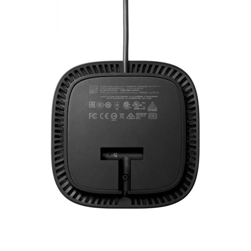 HP USB-C Dock G5, juoda, juoda, Kinija, Suderinamas su HP nešiojamaisiais kompiuteriais, MacBook kompiuteriais ir kitais nešiojamaisiais kompiuteriais.[2], Namams, 122 mm