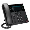 HP Poly VVX 450 12 linijų IP telefonas su PoE palaikymu, IP telefonas, juodas, laidinis ragelis, 12 linijų, LCD, 10,9 cm (4,3 colio)