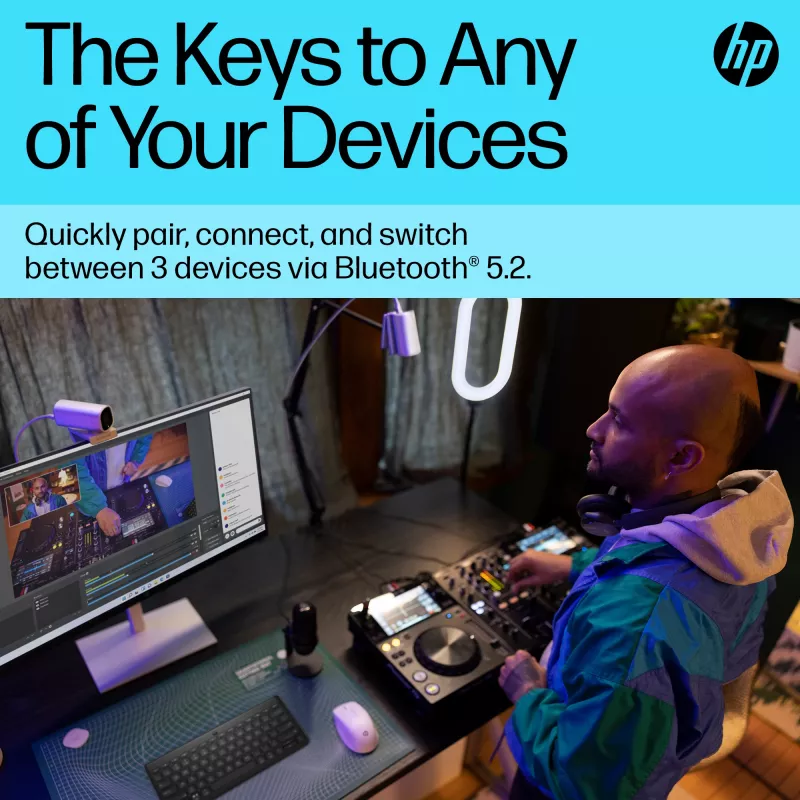 HP 350 Compact Multi-Device Bluetooth klaviatūra