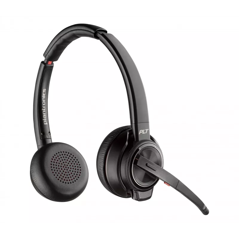 HP Poly Savi 8220 UC Microsoft Teams sertifikuotos DECT 1880-1900 MHz USB-A ausinės