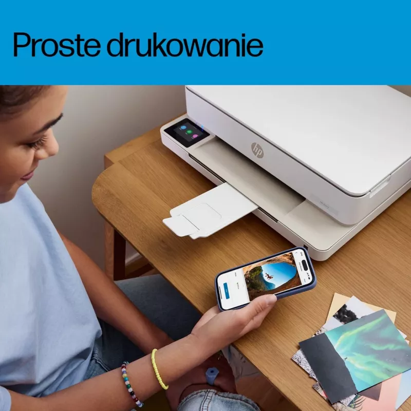 Daugiafunkcis spausdintuvas HP ENVY 6120e, terminis rašalinis spalvotas spausdinimas