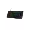Mechaninė žaidimų klaviatūra Kingston (HyperX) Alloy Rise 75 — kompaktiškas 75% išdėstymas, laidinė, modelis 7G7A4AA#ABD