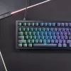 Mechaninė žaidimų klaviatūra Kingston (HyperX) Alloy Rise 75 — kompaktiškas 75% išdėstymas, laidinė, modelis 7G7A4AA#ABD