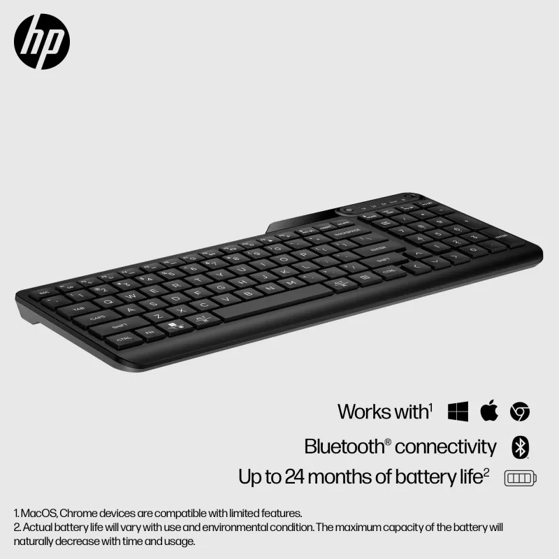 HP 460 kelių įrenginių Bluetooth klaviatūra