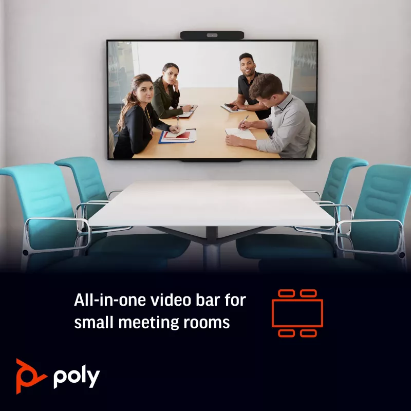 POLY Studio X30 „viskas viename“ vaizdo juosta 4K Ultra HD 60 fps 5x priartinimas