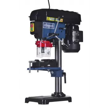 Stalinė gręžimo staklės Scheppach DP16VLS 500W, plieninis korpusas, 230–240V, 2500 aps./min., 13 mm griebtuvas, 600×220×435 mm