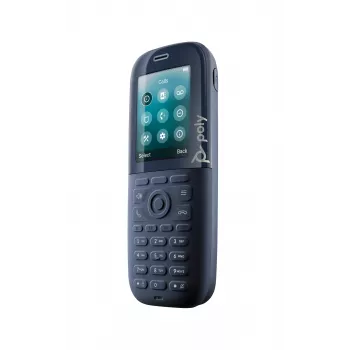 HP Poly Rove 30 DECT telefono ragelis, juodas, TFT, 240 x 320 pikselių, ENERGY STAR, 300 val., 18 val.