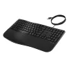 HP 480 Comfort laidinė klaviatūra, pilno dydžio, USB, juoda, 1,5 m