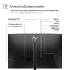 HP Series 5 Pro 24 colių WUXGA monitorius - 524pn, 61 cm (24 coliai), WUXGA, LCD, 5 ms, Juoda