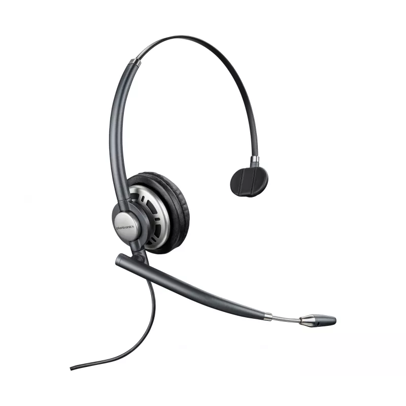 HP Poly EncorePro HW710 Single Ear Headset +Carry Case +Quick Disconnect