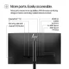 HP Series 5 Pro 23.8 inch FHD Monitorius - 524pf, 60.5 cm (23.8 inch), Full HD, LCD, 5 ms, Juoda