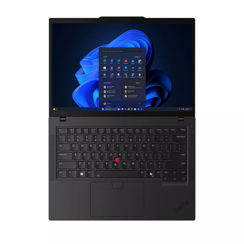 Nešiojamasis kompiuteris Lenovo ThinkPad T14 Gen 6 (Intel) — Intel Core Ultra 7 258V, 14 colių WUXGA, 32 GB LPDDR5x, 512 GB SSD, Intel Arc 140V, Windows 11 Pro
