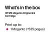 Rašalo kasetė HP 951 Magenta Originali – pigmentinis rašalas, standartinė talpa, 8 ml, 535 puslapiai