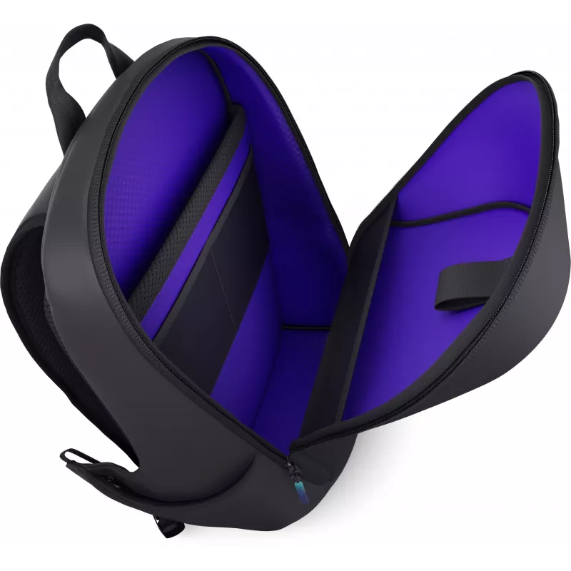 Dell Alienware AW5625P kuprinė 16 colių nešiojamiesiems kompiuteriams, 2 skyriai, audinys / TPU / PU, juoda