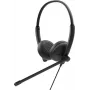 DELL WH125 ausinės su mikrofonu, laidinės, ant galvos, biurui / skambučių centrui, USB Type-A, juodos